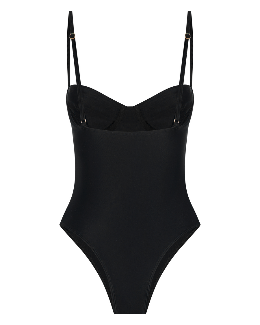 Maillot de bain une pièce Paros Noir 