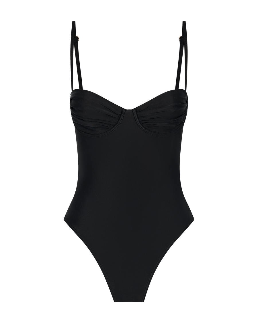 Maillot de bain une pièce Paros Noir 